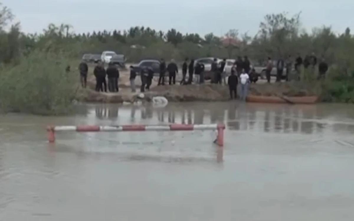 Azərbaycanda bu körpü uçdu - VİDEO