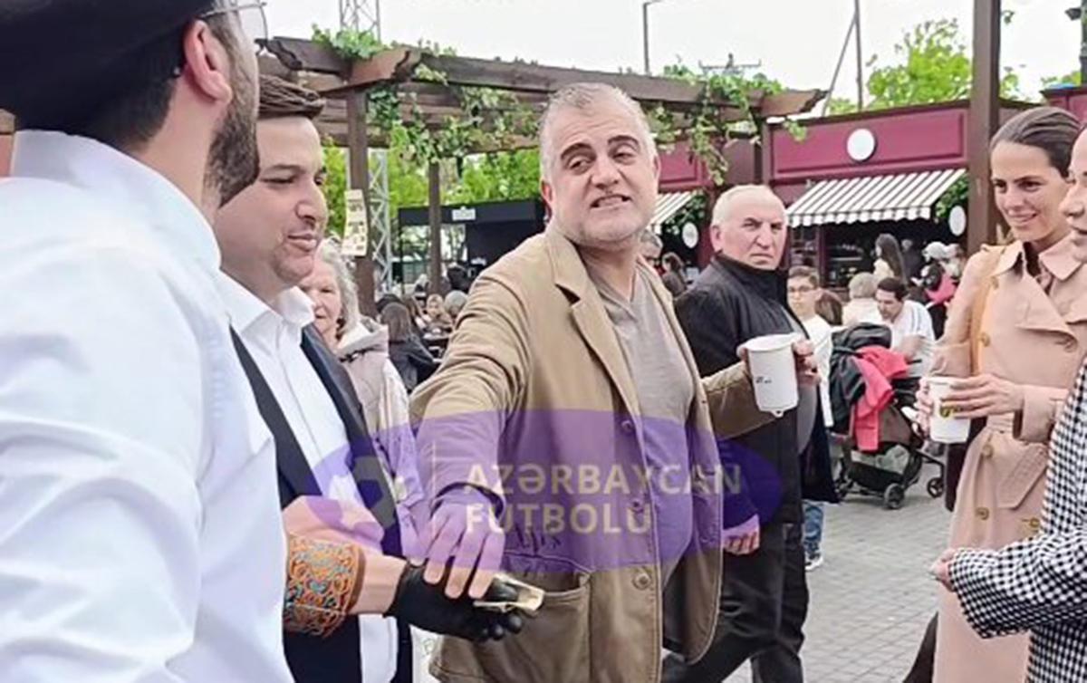 Tahir Gözəl festivalda ona çay verənə 50 manat bəxşiş verdi - VİDEO