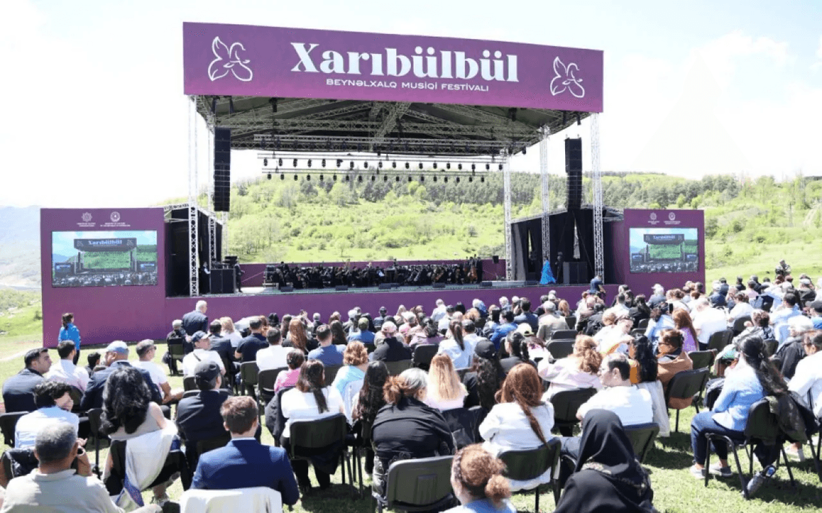 Şuşada IX "Xarıbülbül" Beynəlxalq Musiqi Festivalı başladı
