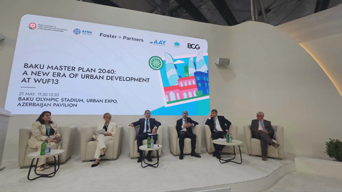Bakı 2040 Baş Planı WUF13-də təqdim olundu