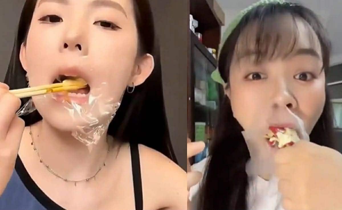 “TikTok”da növbəti zərərli trend: Ağıza streç bağlayırlar