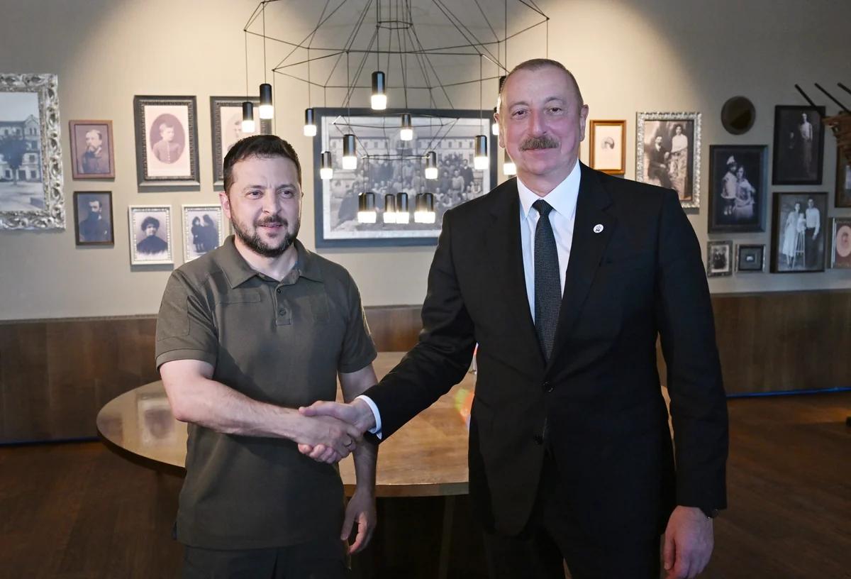 Ukrayna Prezidenti İlham Əliyevə təşəkkür etdi