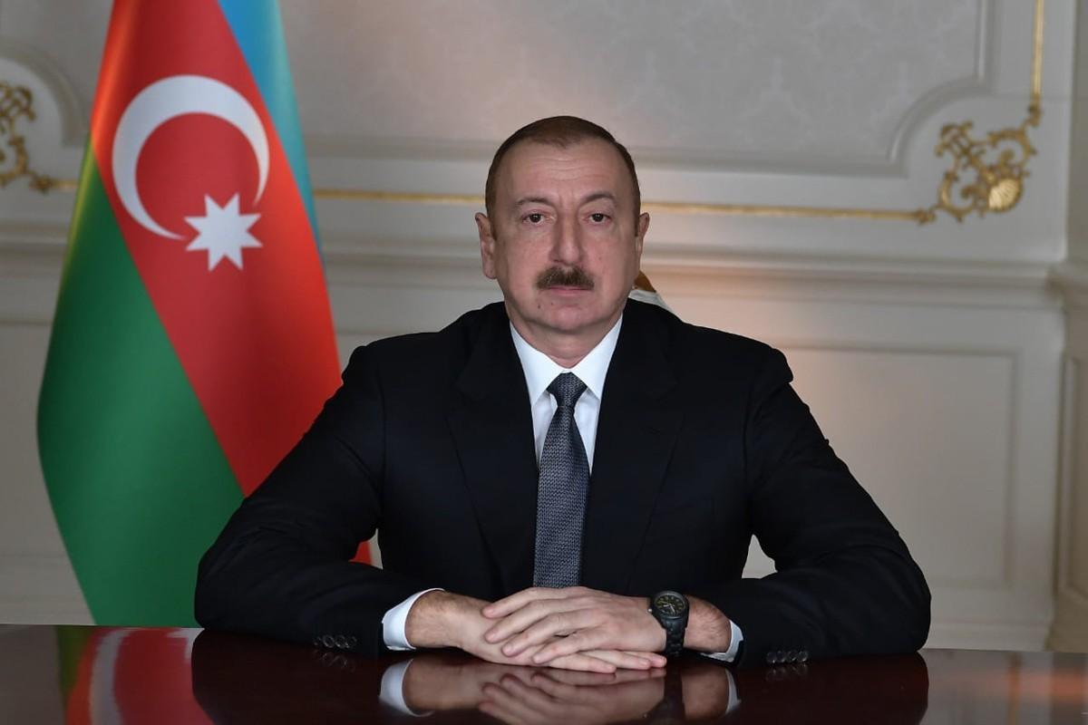 İlham Əliyevin sosial şəbəkə hesablarında paylaşım edilib