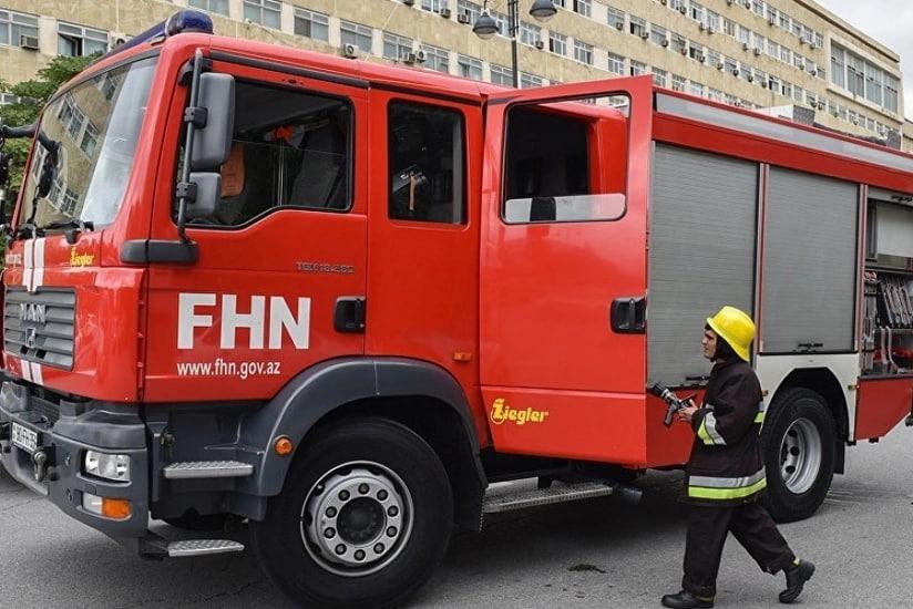 Travmatologiya İnstitutu yaxınlığında PARTLAYIŞ