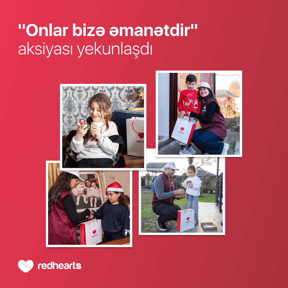 “Onlar bizə əmanətdir” aksiyası şəhid övladlarına sevgi ilə davam edir