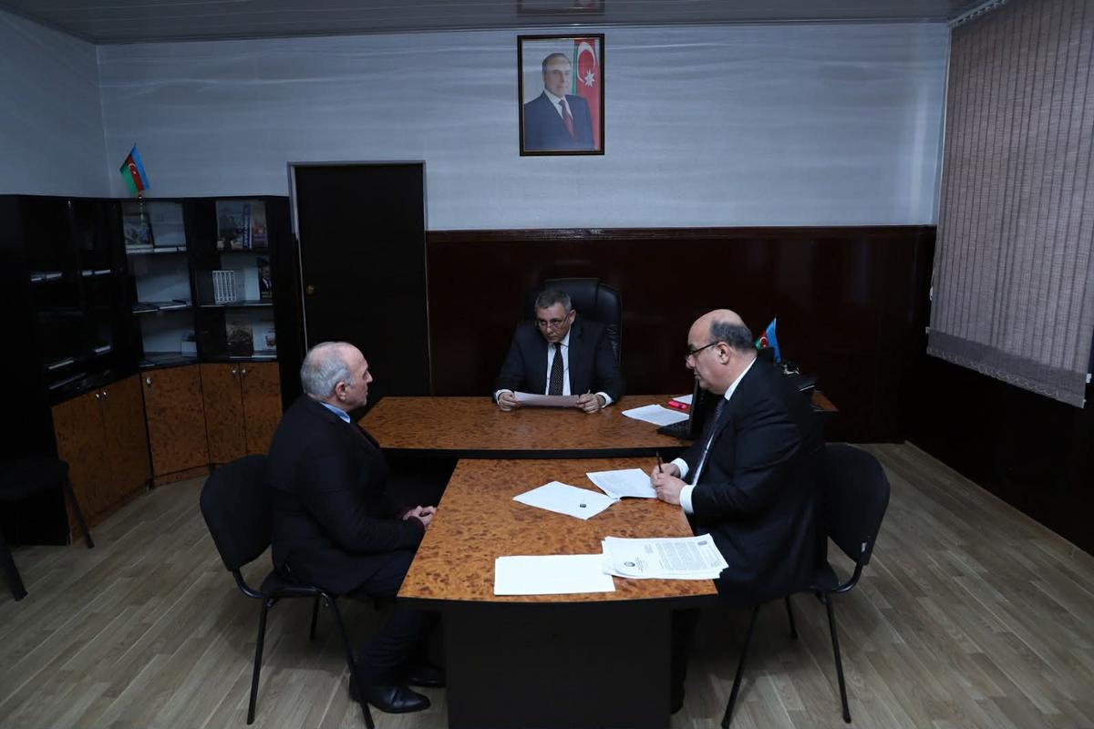 General-mayor Mürsəl İbrahimov Neftçalada vətəndaşları qəbul etdi - FOTOLAR
