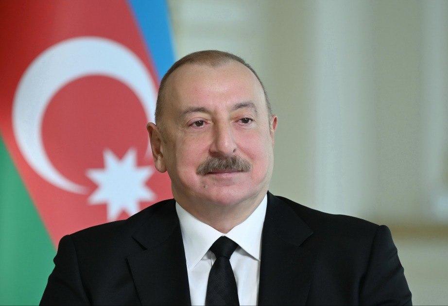 İlham Əliyev “Zayed İnsan Qardaşlığı Mükafatı”na layiq görüldü